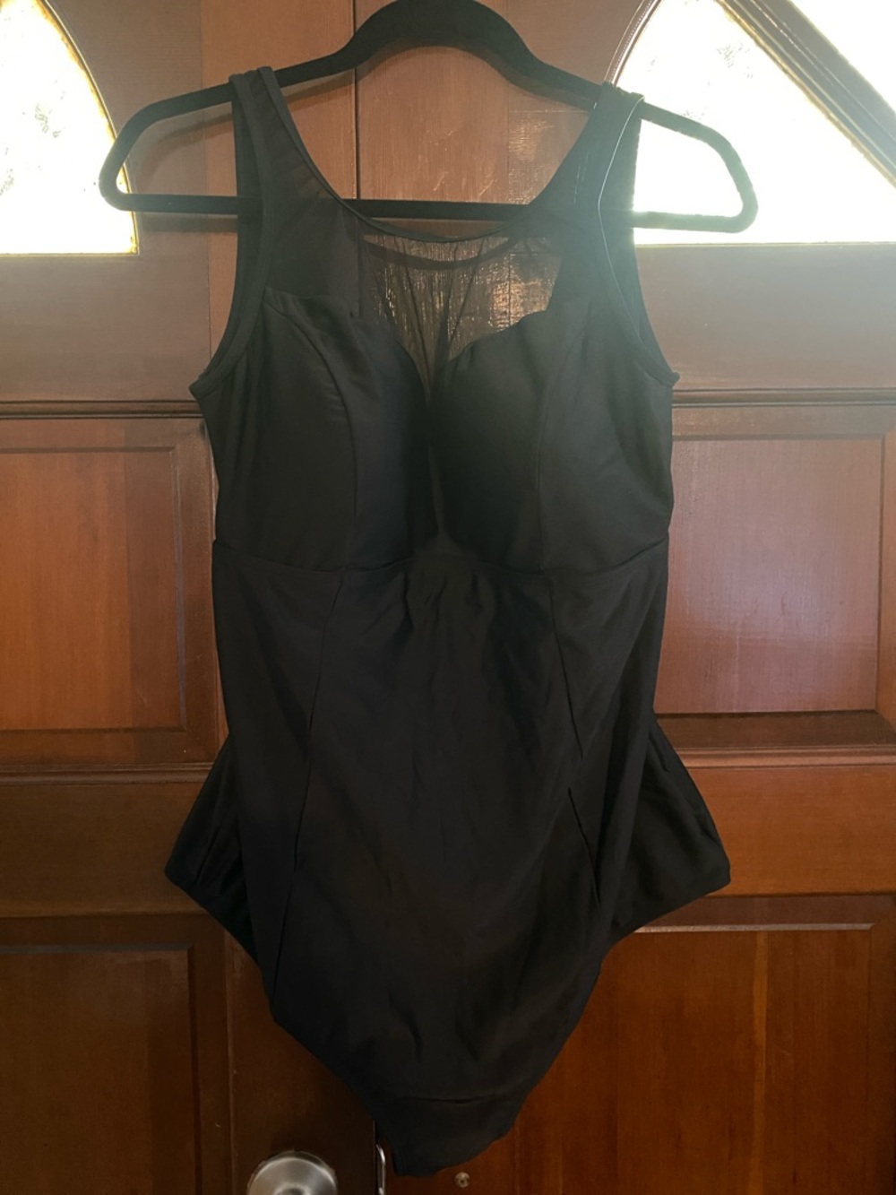 Torrid Black One-Piece Swimsuit with Supportive Bust